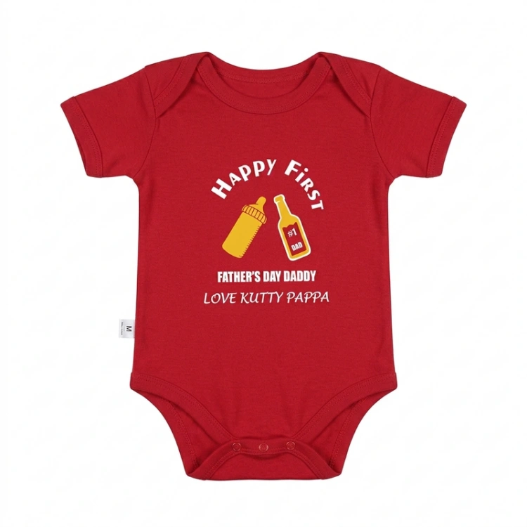 Order Personalized Baby Romper For Dad